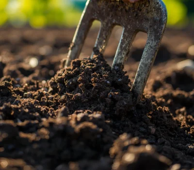 آماده‌سازی خاک باغچه